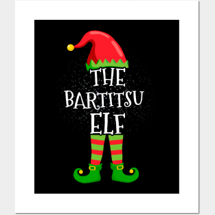 Bartitsu Elf Family Matching Christmas Group Funny Gift Posters and Art